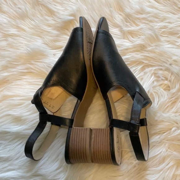 LifeStride MONA Women Minimalist Casual Open Toe Black Sandals Size 10 Workwear - Picture 3 of 12